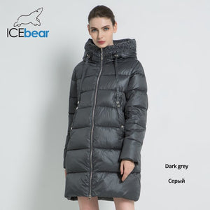 ICEbear 2019 New Winter Women's jacket Fashion Female Coat High Quality Woman coat Brand Apparel GWD19555I