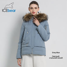 Load image into Gallery viewer, ICEbear 2019 New Winter Fur Collar Women&#39;s Jacket High Quality Warm Coat Stylish Woman Parkas Brand Apparel GWD19062I