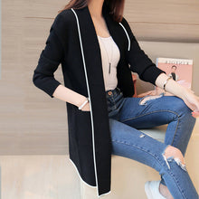 Load image into Gallery viewer, 2019 Fashion Casual Women&#39;s Long Sleeve Cardigan Coat Jacket Slim Loose Plus Size M-3XL OL Pockets Coat Turn-down Collar Jackets