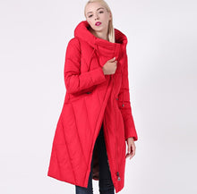 Load image into Gallery viewer, 2019 New Collection Women Coat Plus Size Long Windproof Collar Women Parka Very Stylish Hooded Thick Women&#39;s Winter Jacket