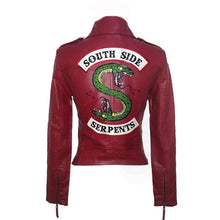 Load image into Gallery viewer, 2019 New Spring Riverdale Southside Jackets Serpent Fans Zipper PU Jacket Women Coats Slim fit Jacket Outwear Clothes coat Trend