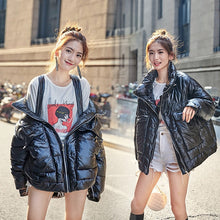 Load image into Gallery viewer, Nagodo women puffer jacket winter 2019 doudoune femme hiver ladies bubble jacket Oversized coats with pockets parkas mujer