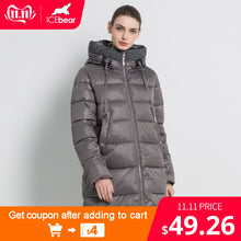 Load image into Gallery viewer, ICEbear 2019 New Winter Women&#39;s jacket Fashion Female Coat High Quality Woman coat Brand Apparel GWD19555I