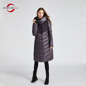 MODERN NEW SAGA 2019 Winter Coat Women Cotton Padded Coat Parka Femme Long Jacket Winter Women Coats And Jackets Winter Russian