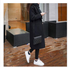 Load image into Gallery viewer, 2019 New Womens Coats Fashion Single Breasted Women Blend Coat Slim Long Wool Coat Spring Autumn Women Wool Coat Hot jackets