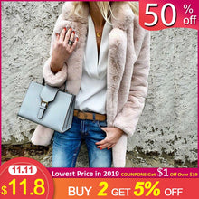 Load image into Gallery viewer, Women&#39;s Fashion Ladies Stylish Thick Winter Casual Teddy Bear Fleece Fur Fluffy Coat Jackets Jumper Outwear Plus Size