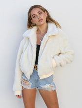 Load image into Gallery viewer, Thefound 2019 New Womens Warm Teddy Bear Hoodie Ladies Fleece Zip Outwear Jacket Oversized Coats